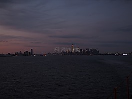 紐約,城市,天際線