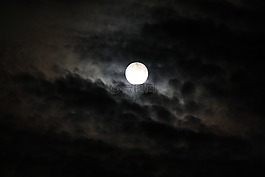 月球,luna,夜