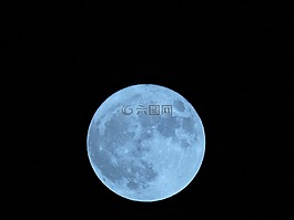 luna,超級,光明
