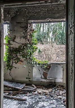 背景,建筑,離開