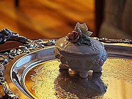 瓷器,紙盒,銀