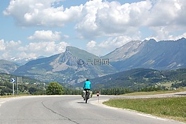 自行車,旅行,dévoluy