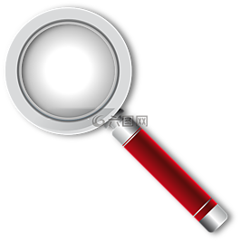 放大鏡,紅色,玻璃