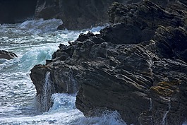 波,巖,海洋