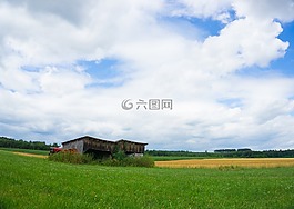 景觀,天空,云