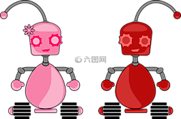 機器人對夫婦,機器人,夫婦