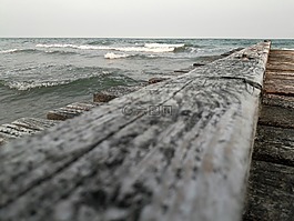 水,海,海灘