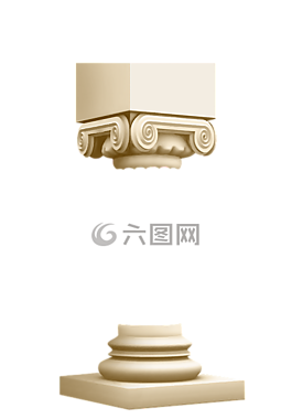 列,支柱,雕塑