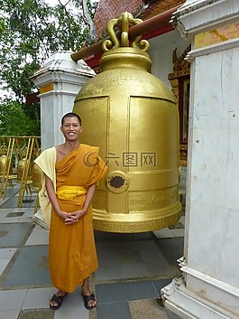 和尚,泰國(guó),鐘