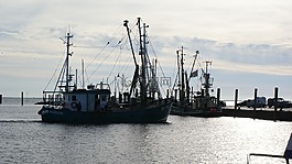 北海,漁船,刀具