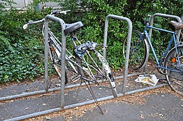 自行車,老,展臺