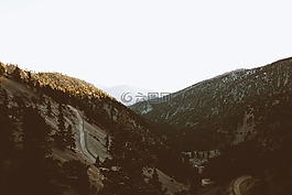 自然,景觀,山