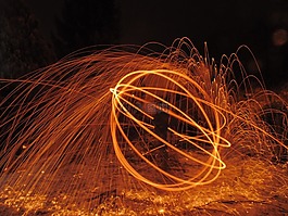 長時間曝光,鋼絲絨,電臺