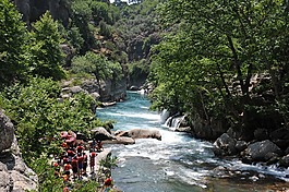 河,峡谷,旅行