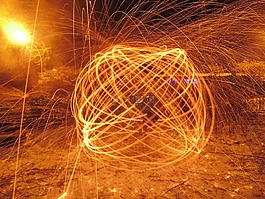 長時間曝光,鋼絲絨,電臺