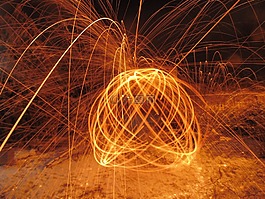 長時間曝光,鋼絲絨,電臺