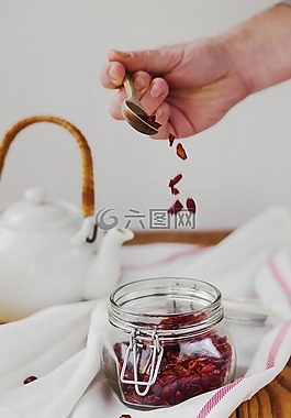 茶壶,罐,玻璃