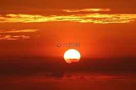 日落,暮光之城,晚上