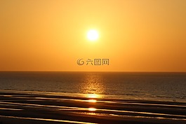 日落,暮光之城,晚上