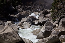 優(yōu)勝美地,河,自然