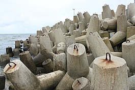 防波堤,波羅的海,海