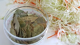 月桂樹,白菜,調(diào)味品