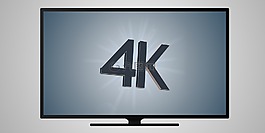 電視,4k,黑