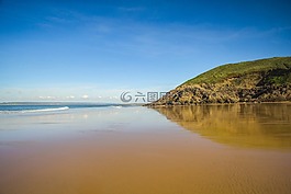 海滩,珊瑚礁,海岸