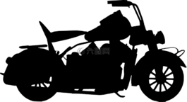 側(cè)影,摩托車,交通