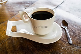 咖啡,杯,喝