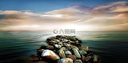 水,海,海濱
