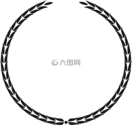 花環,葉子,桂冠