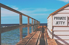 碼頭,海洋,海