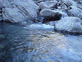 河,石頭,岸