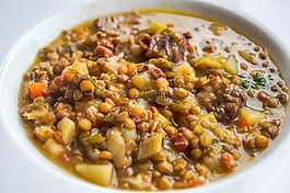 扁豆汤,食品,吃