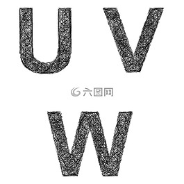 u,v,w