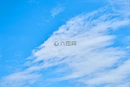 云,藍色,日落