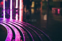 光,夜,模糊