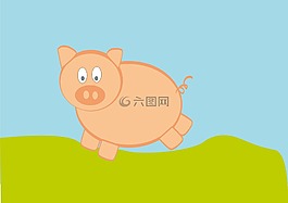 猪,幸运的魅力,绘图