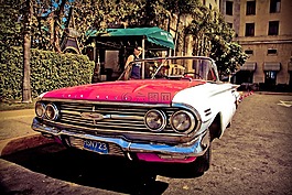古巴,古董車,卡車