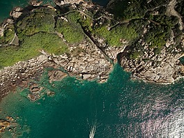 航空攝影,頂視圖,自然