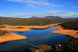 全景图,pampilhosa达塞拉,agua