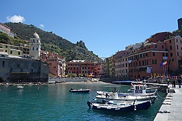 五漁村,意大利,海