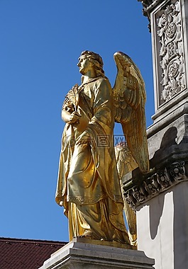 天使,黃金,宗教