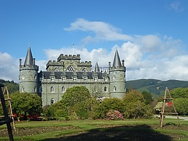 蘇格蘭,城堡,景觀