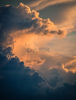 自然,云,天空
