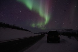北極光,瑞典,拉普蘭