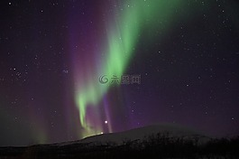 北極光,瑞典,拉普蘭