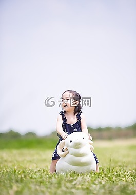 兒童,可愛(ài),戶外