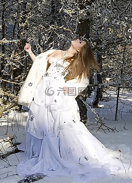 温特斯,雪,女子